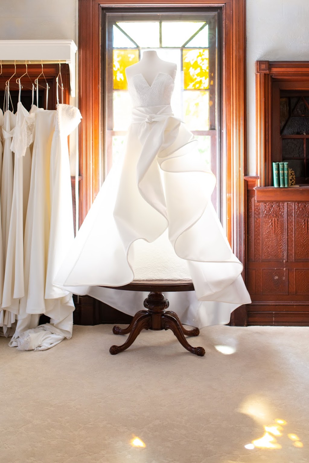 Something Bleu Bridal | 75 Woodlawn Ave 2nd Floor, Saratoga Springs, NY 12866, USA | Phone: (518) 584-0962