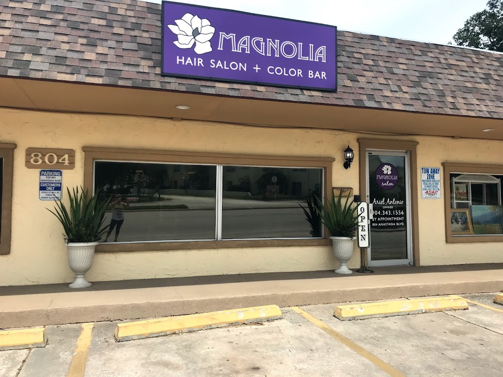 Magnolia Salon | 804 Anastasia Blvd C, St. Augustine, FL 32080, USA | Phone: (904) 343-1556