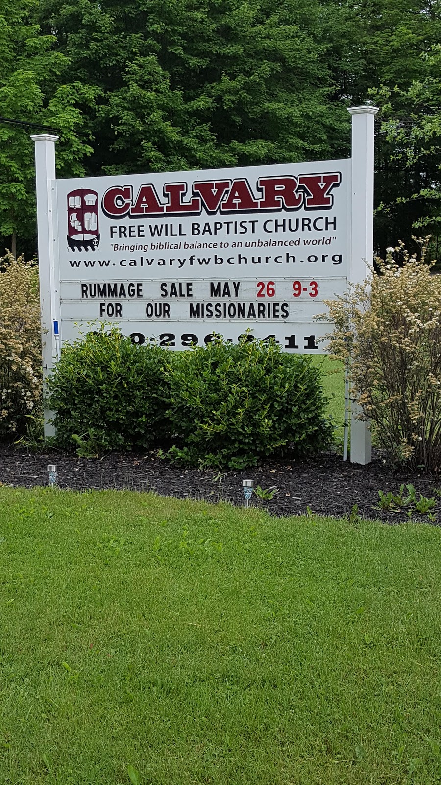 Calvary Free Will Baptist Church | 7322 Peck Rd, Ravenna, OH 44266, USA | Phone: (330) 296-2411