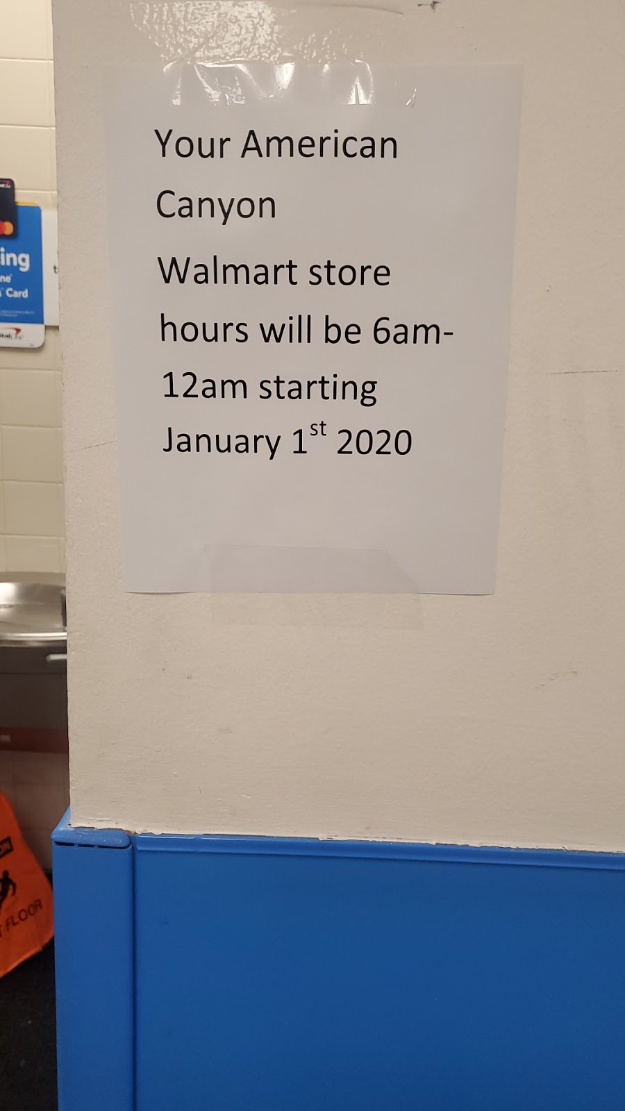 Walmart Connection Center | 7011 Main St, American Canyon, CA 94503, USA | Phone: (707) 557-4393