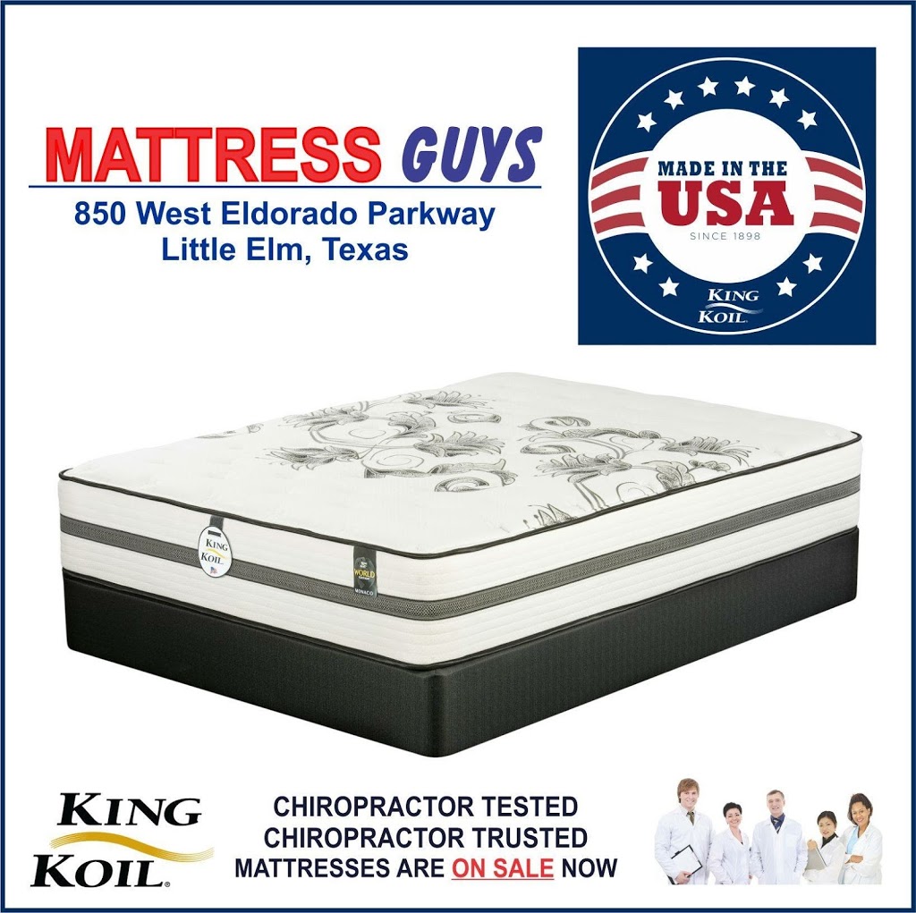 Mattress Guys Little Elm | Suite 1000, 850 W Eldorado Pkwy, Little Elm, TX 75068 | Phone: (972) 704-3575