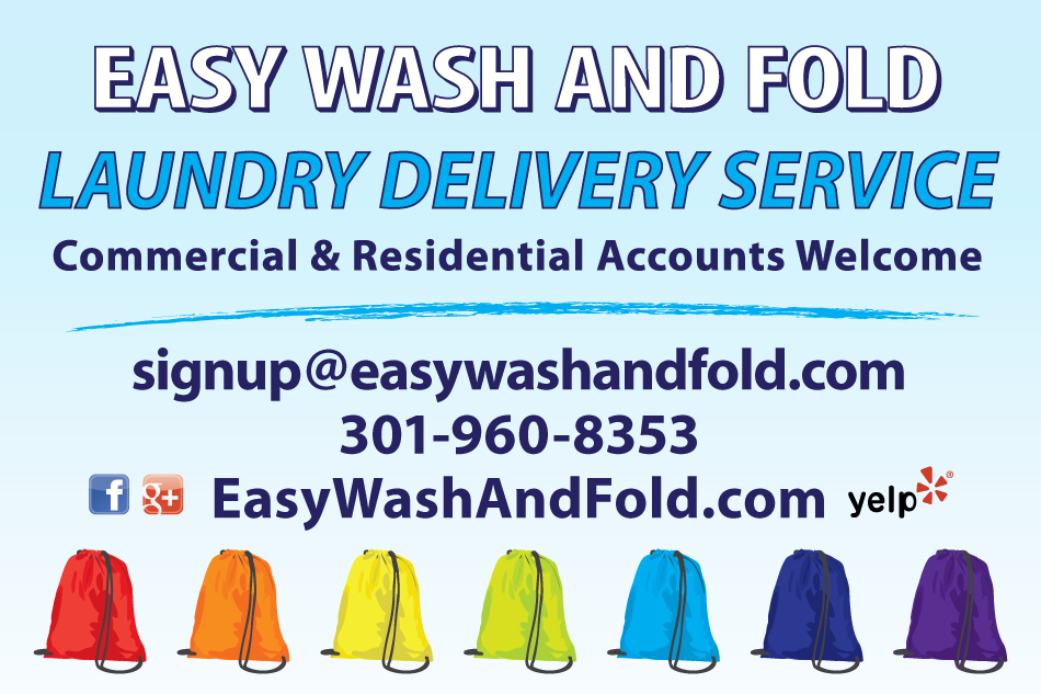 Easy Wash and Fold | 125 Bowie Rd, Laurel, MD 20707, USA | Phone: (301) 960-8353