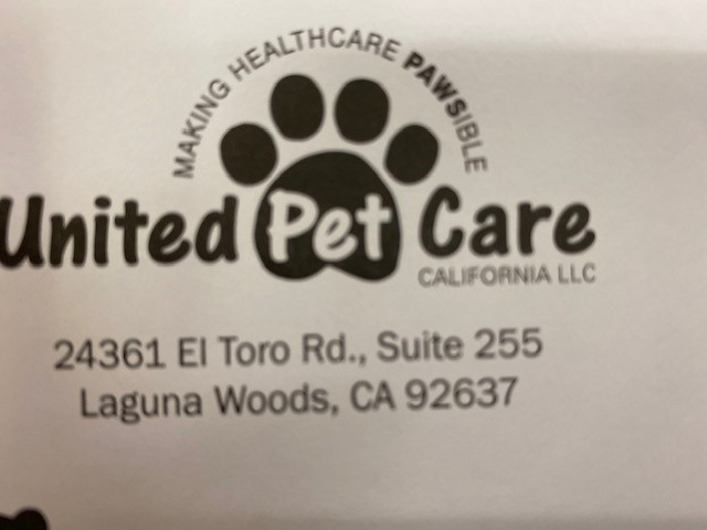 United Pet Care | 24361 El Toro Rd #255, Laguna Woods, CA 92637, USA | Phone: (949) 916-7374