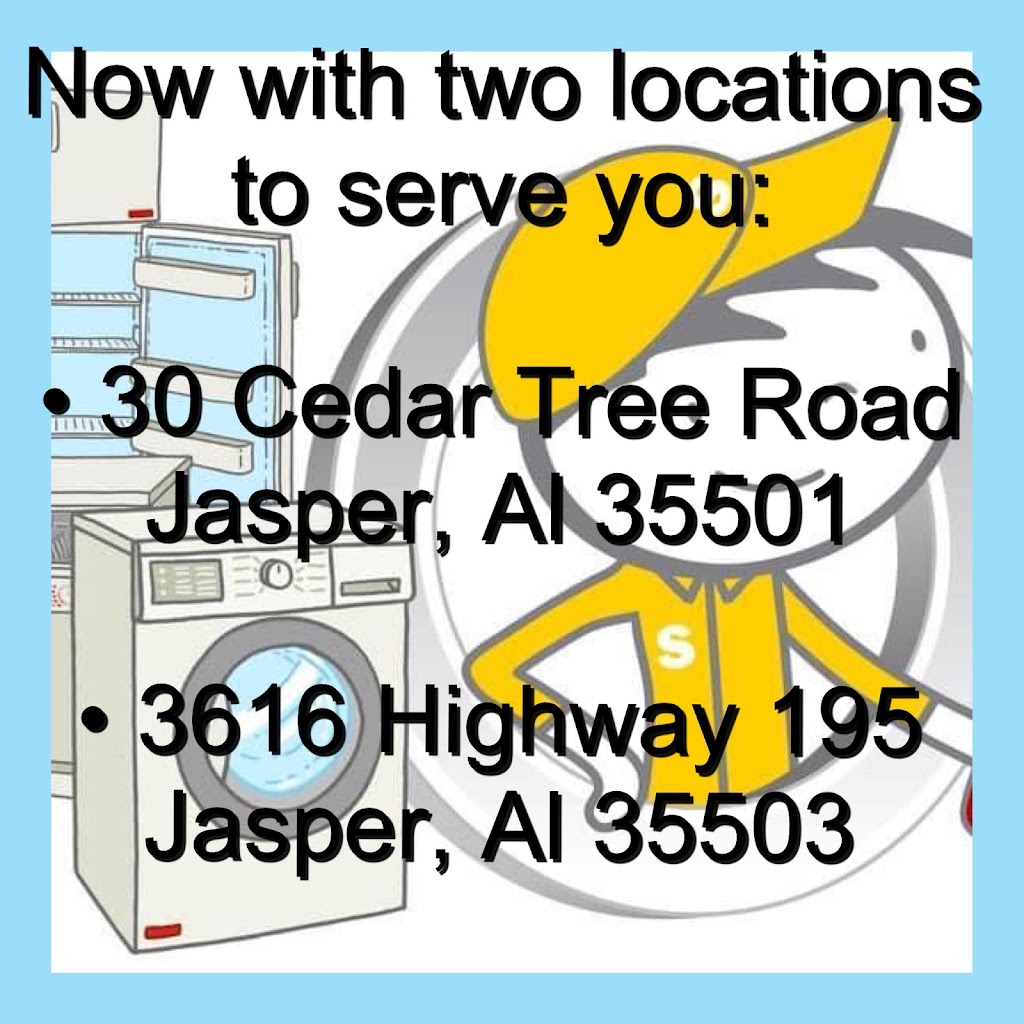 Samuels Appliance | 30 Cedar Tree Rd, Jasper, AL 35501, USA | Phone: (205) 522-7958