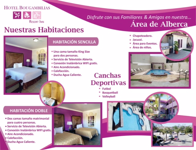 Hotel Bougambilias Resort Inn | México 3 KM.3-57, 21496 Tecate, B.C., Mexico | Phone: 665 103 0716