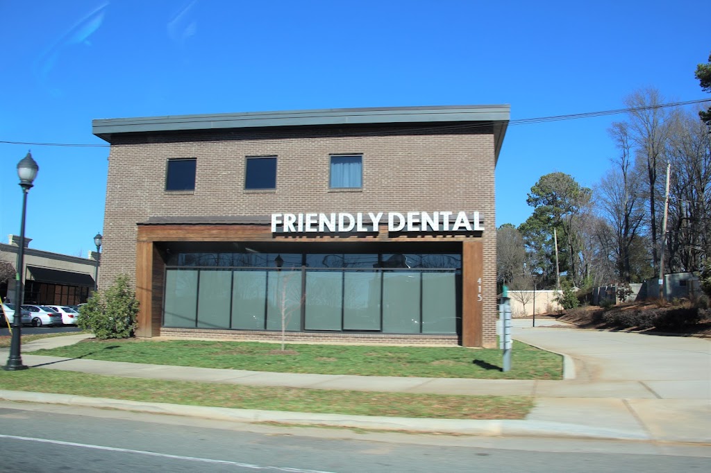 Friendly Dental Group of Woodlawn | 415 E Woodlawn Rd, Charlotte, NC 28209, USA | Phone: (704) 529-7600