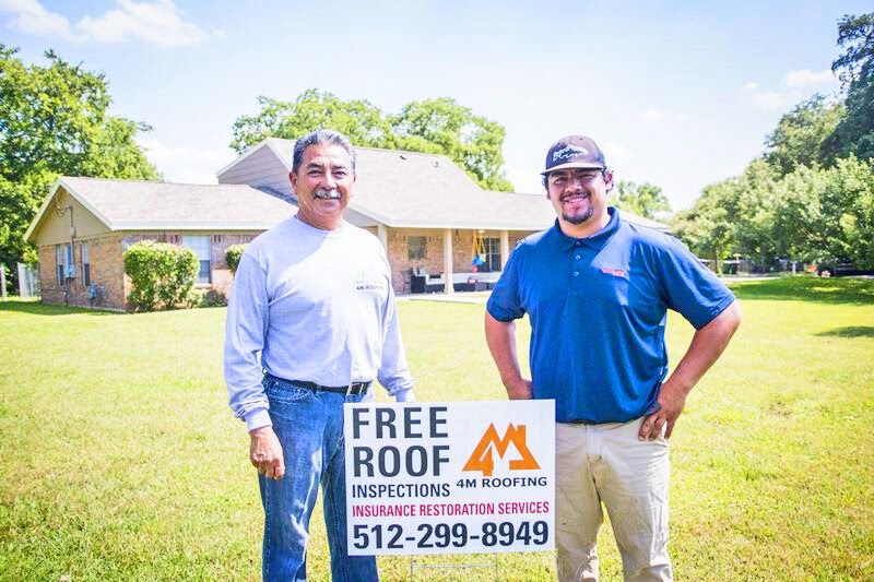 4M Roofing Company | 202 W Cedar St #1717, Lockhart, TX 78644, USA | Phone: (512) 299-8949