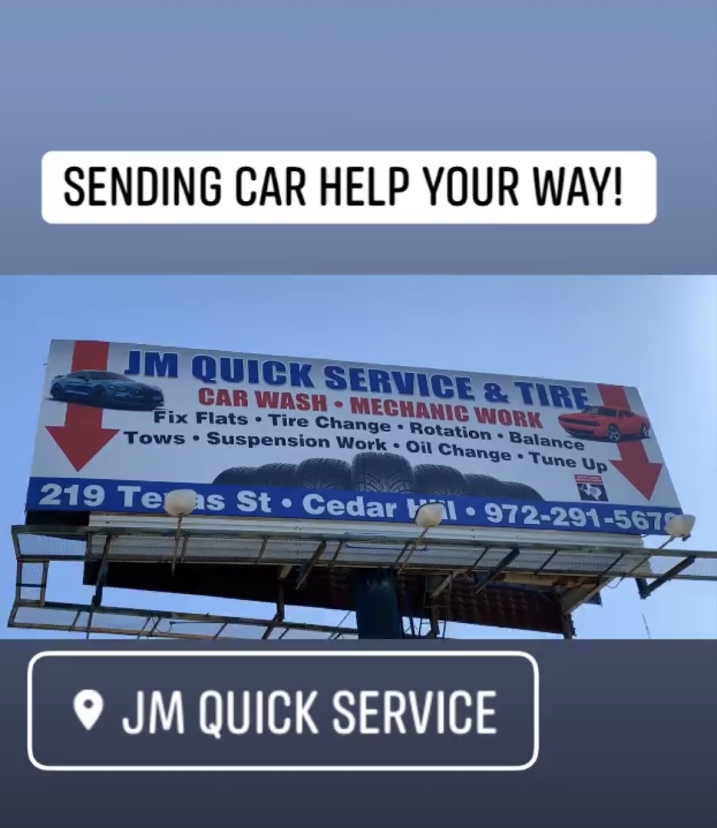 Jm Quick Service | 211 S Hwy 67, Cedar Hill, TX 75104 | Phone: (469) 831-4636