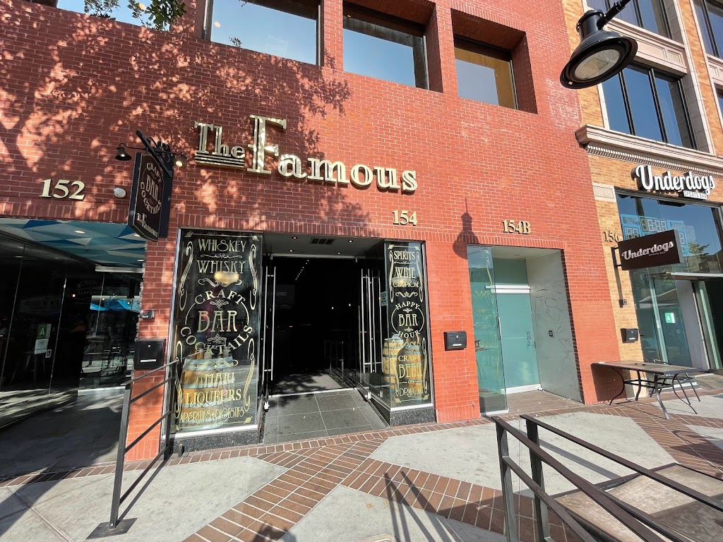 The Famous Bar | 154 S Brand Blvd, Glendale, CA 91204, USA | Phone: (818) 241-2888
