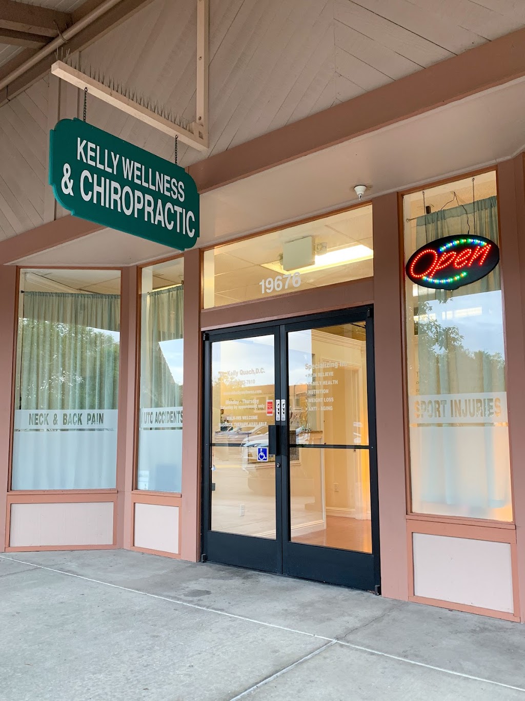 Kelly Wellness & Chiropractic | 19676 Stevens Creek Blvd, Cupertino, CA 95014, USA | Phone: (408) 873-7610