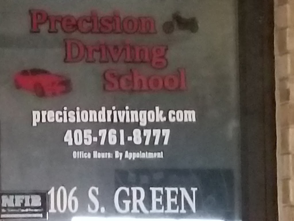 Precision Driving School | 2124 State Hwy 74, Purcell, OK 73080, USA | Phone: (405) 761-8777