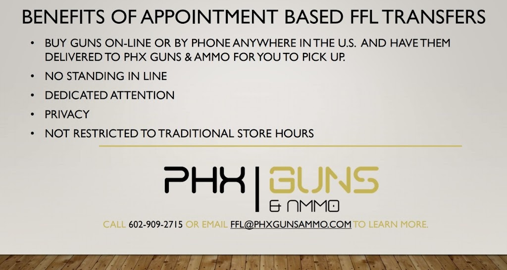 PHX Guns & Ammo | 9512 E Monterey Ave, Mesa, AZ 85209 | Phone: (602) 909-2715