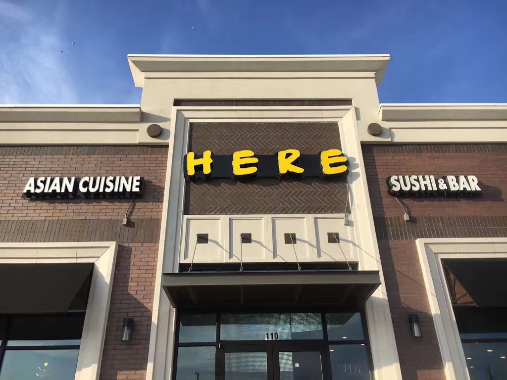 HERE Asian Cuisine (Flower Mound) | 1050 Flower Mound Rd #110, Flower Mound, TX 75028, USA | Phone: (972) 410-5800