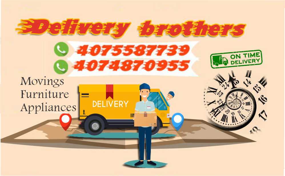 Delivery Brothers | 10141 Moultree Ct, Orlando, FL 32817, USA | Phone: (407) 300-4056