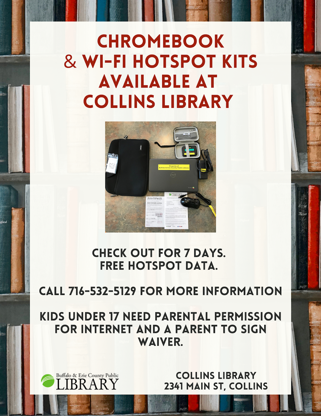 Collins Public Library | 2341 Main St, Collins, NY 14034, USA | Phone: (716) 532-5129