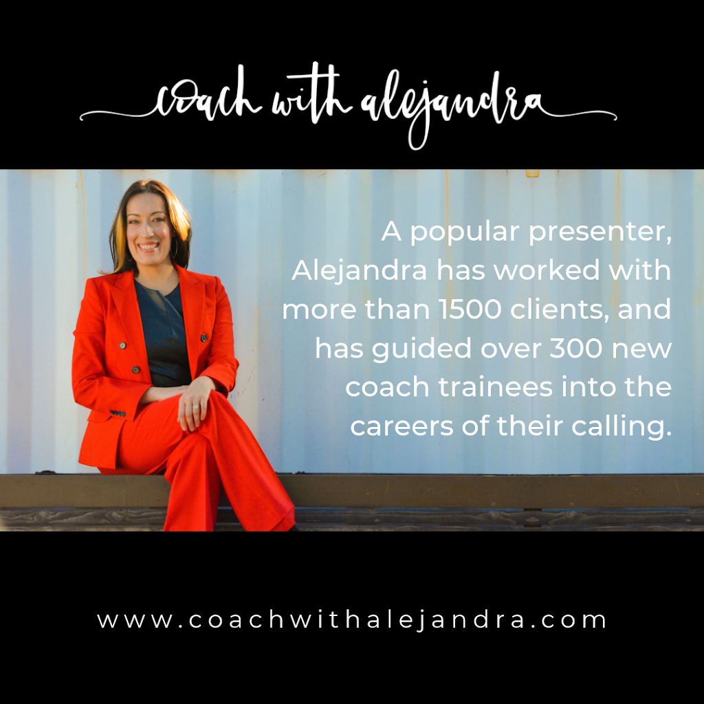 Alejandra Crisafulli Coaching | 1596 N Coast Hwy 101, Encinitas, CA 92024, USA | Phone: (760) 390-5486