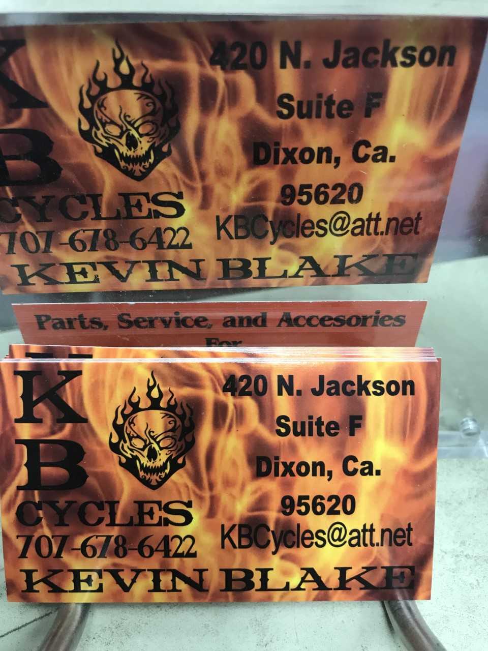 KB Cycles | 420 N Jackson St, Dixon, CA 95620, USA | Phone: (707) 678-6422