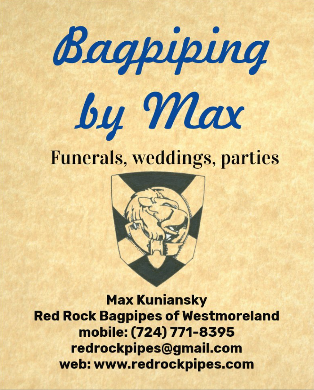 Red Rock Bagpipes of Westmoreland PA | 2921 Seminary Dr, Greensburg, PA 15601, USA | Phone: (724) 771-8395