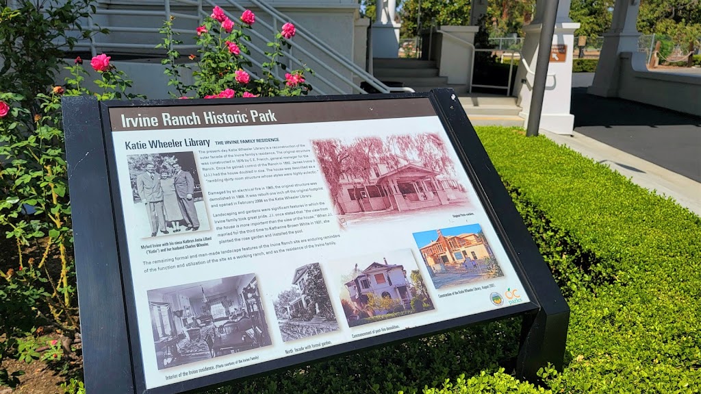 OC Library - Katie Wheeler Branch | 13109 Old Myford Rd, Irvine, CA 92602 | Phone: (714) 669-8753