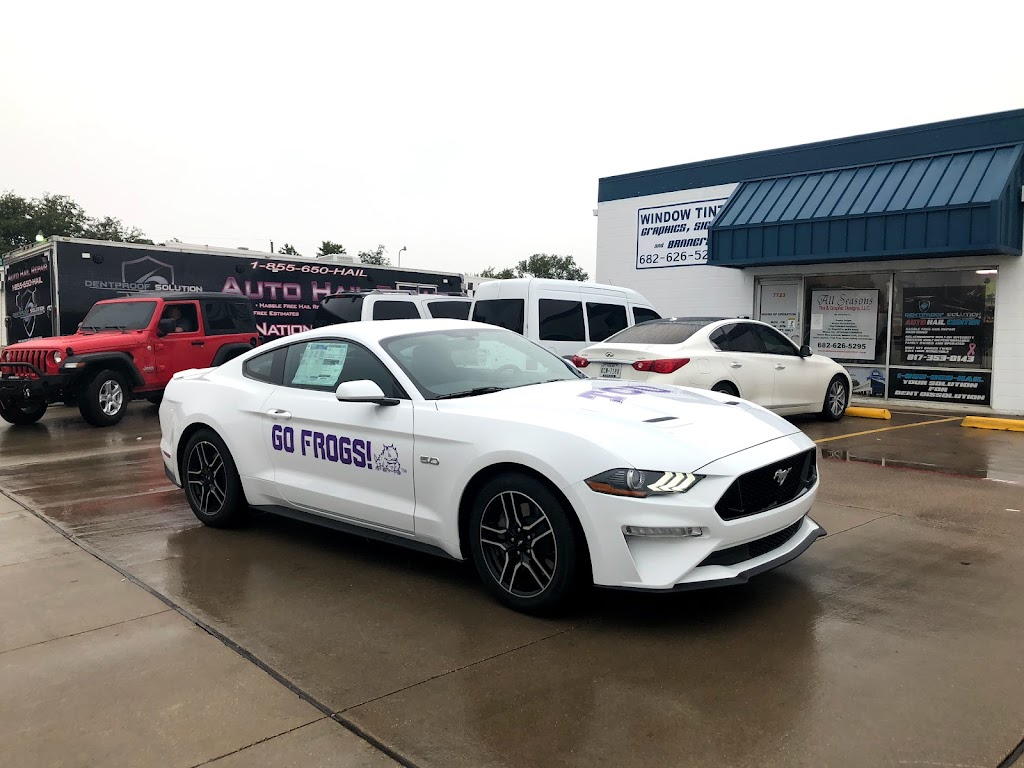 All Seasons Window Tint, Graphics and Dent Repair | 7723 Maplewood Ave, North Richland Hills, TX 76180, USA | Phone: (682) 626-5295
