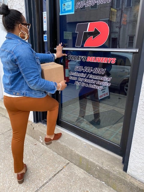 Todays Deliverys - Same Day Courier Service | 934 Market St, Marcus Hook, PA 19061, USA | Phone: (610) 744-1081