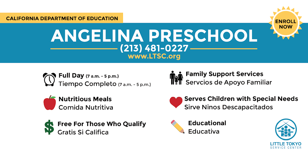 Angelina Preschool | 1336 W Angelina St # 108, Los Angeles, CA 90026 | Phone: (213) 481-0227