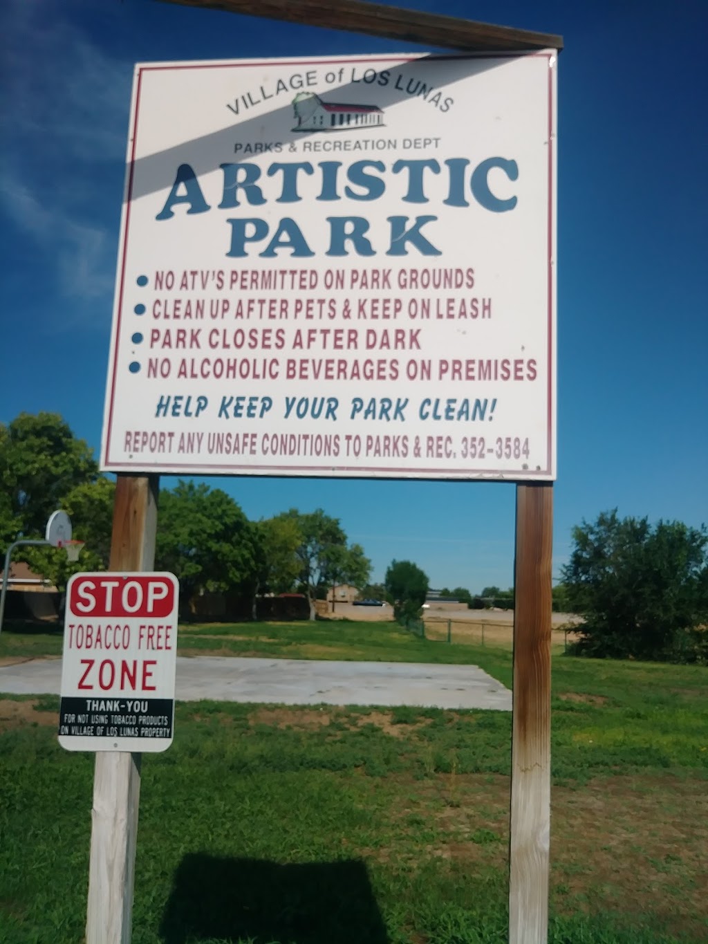 Artistic Park | 901 Camino Del Rey SW, Los Lunas, NM 87031 | Phone: (505) 352-7665