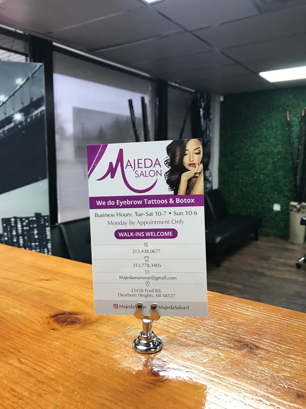 Majeda Salon | 23438 Ford Rd, Dearborn Heights, MI 48127 | Phone: (313) 438-0677