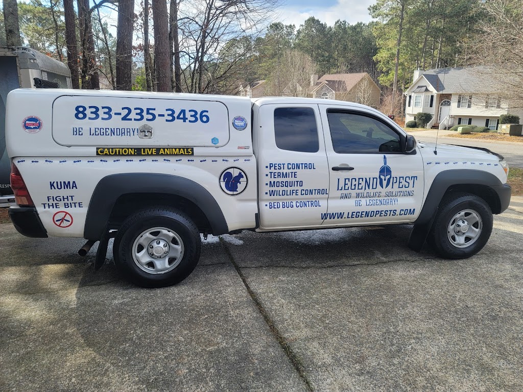 Legend Pest and Wildlife Solutions, LLC | 89 Greatwood Dr, White, GA 30184, USA | Phone: (833) 235-3436