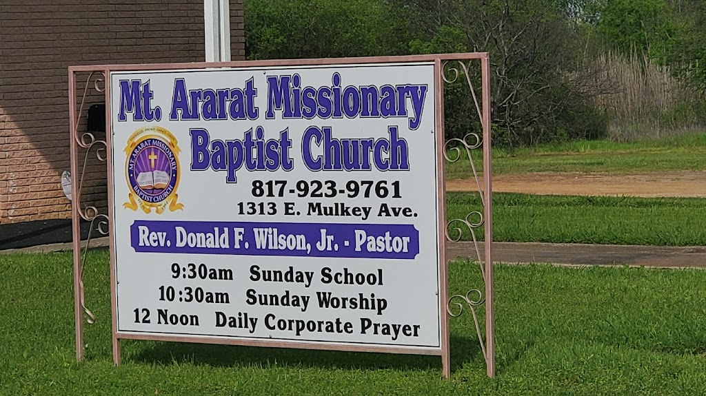 Mt Ararat Missionary Baptist | 1313 E Mulkey St, Fort Worth, TX 76104, USA | Phone: (817) 923-9761