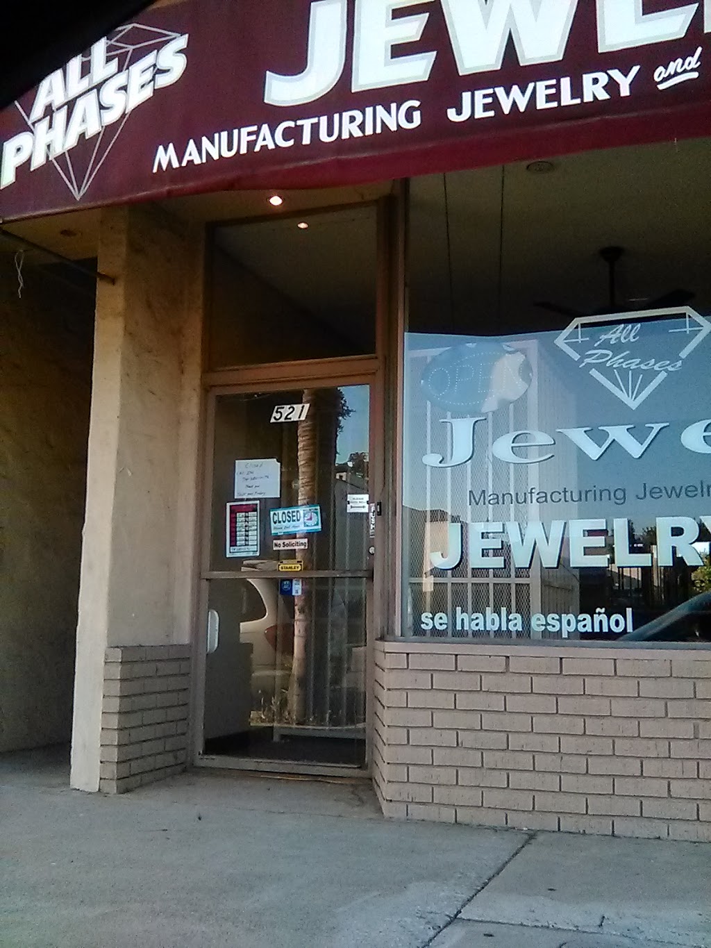 All Phases Jewelry | 1722, 521 W Commonwealth Ave, Fullerton, CA 92832, USA | Phone: (714) 680-0172