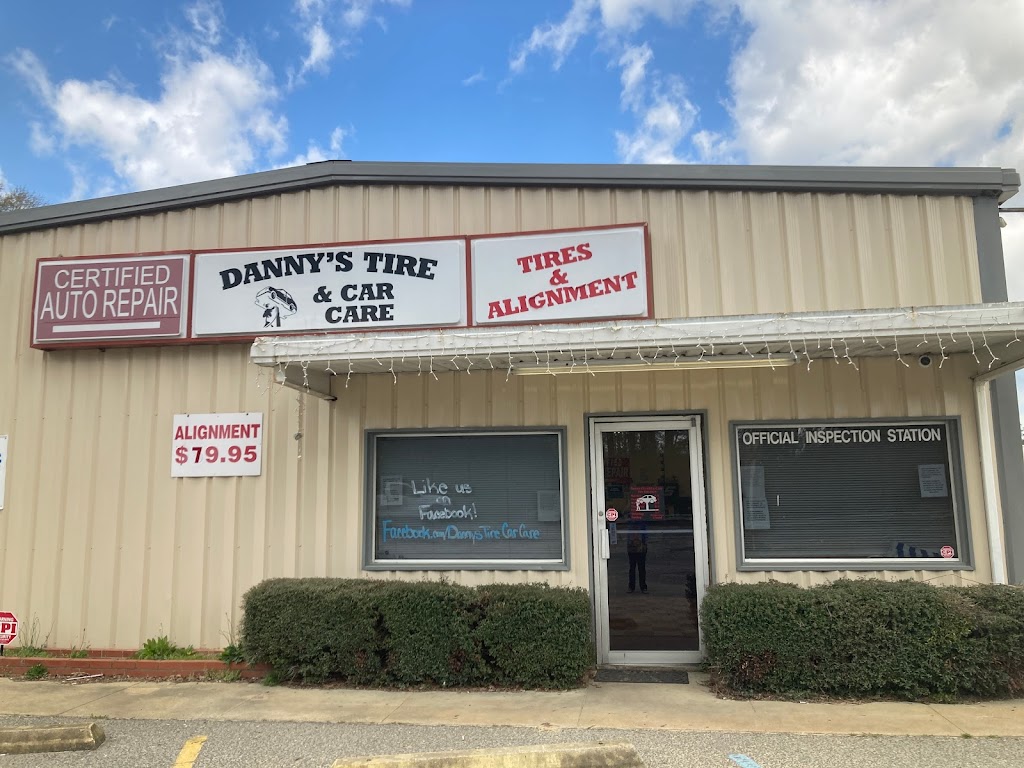 Dannys Tire Car Care | 2828 S Brightleaf Blvd, Smithfield, NC 27577, USA | Phone: (919) 934-6929