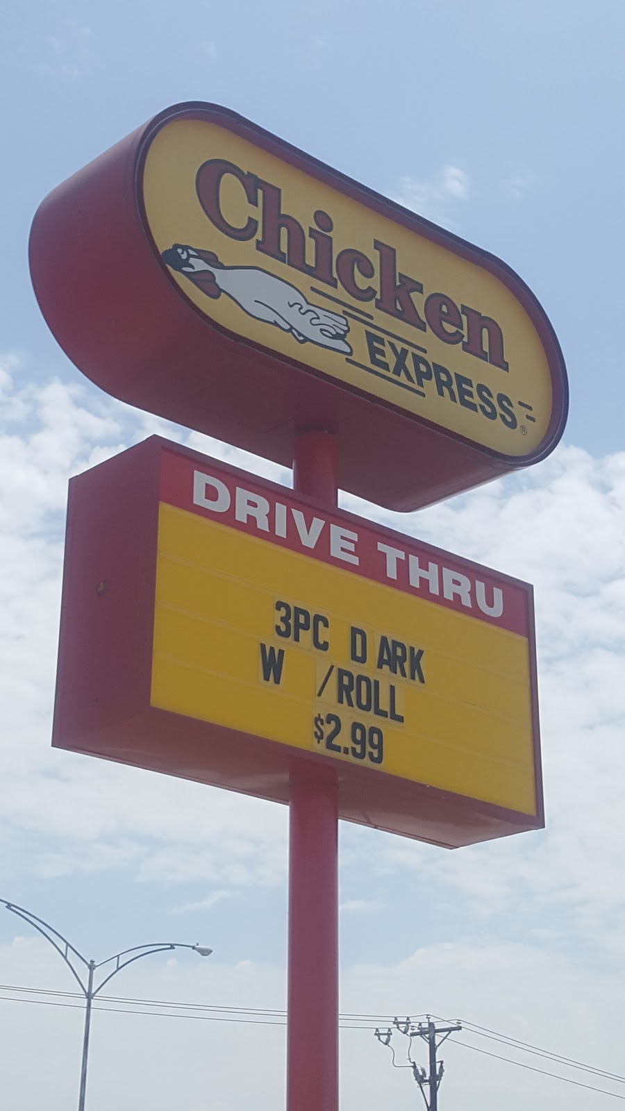 Chicken Express | 8551 Meadowbrook Blvd, Fort Worth, TX 76120, USA | Phone: (817) 801-3321