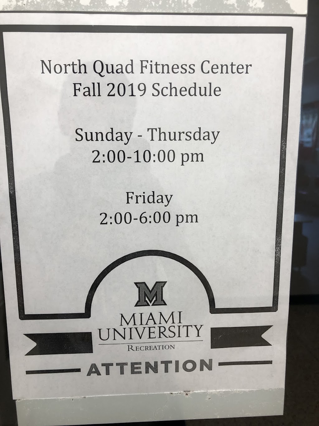 North Quad Fitness Center | Miami University, Martin Dining Hall, Oxford, OH 45056, USA | Phone: (513) 529-4732