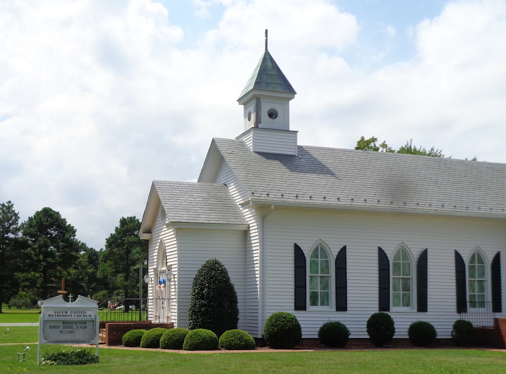 Salem Methodist Church | 1099 Salem Church Rd, Diggs, VA 23045, USA | Phone: (804) 725-5862