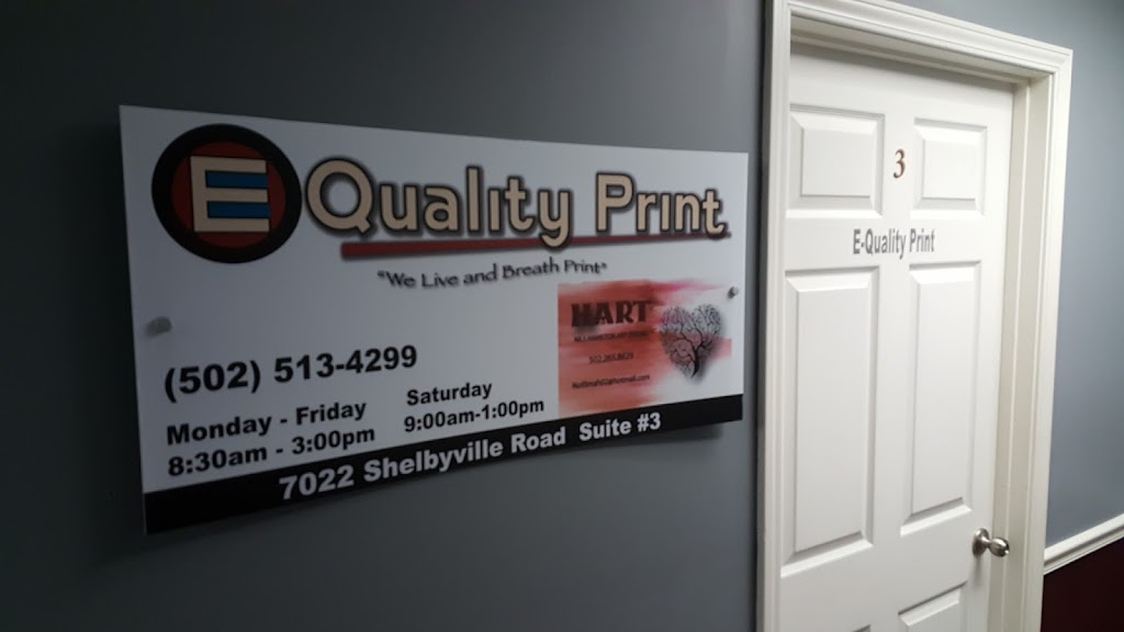 E-Quality Print LLC | 7022 Shelbyville Rd, Simpsonville, KY 40067, USA | Phone: (502) 513-4299