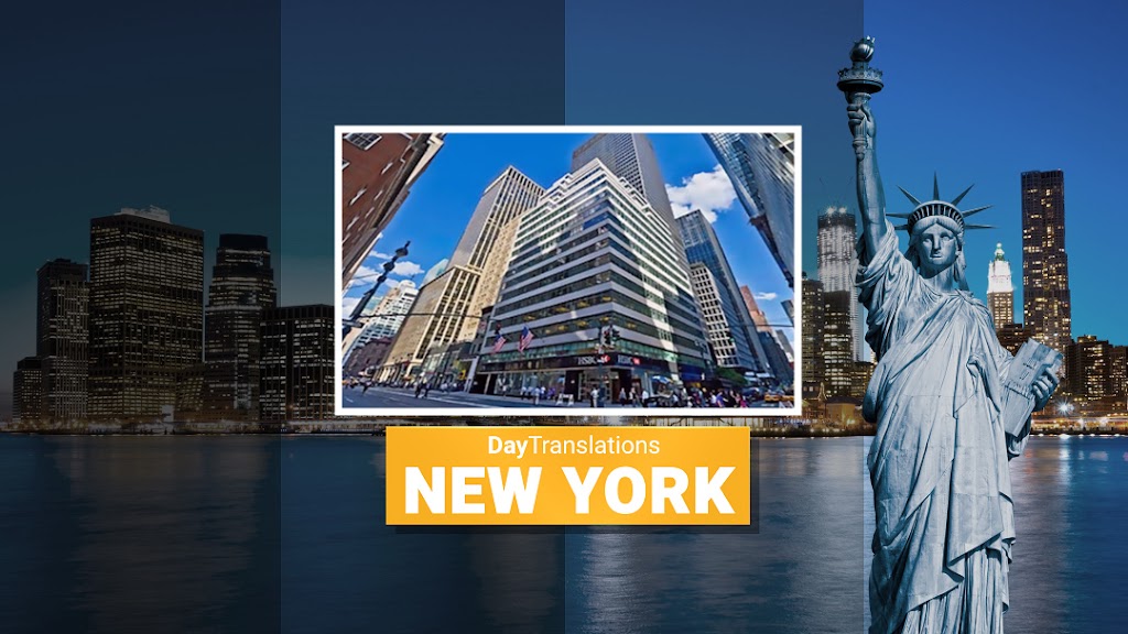 Day Translations, New York | 477 Madison Ave 6th floor, New York, NY 10022, USA | Phone: (212) 537-6123 Day Translations, New York | 477 Madison Ave 6th floor, New York, NY 10022, USA | Phone: (212) 537-6123