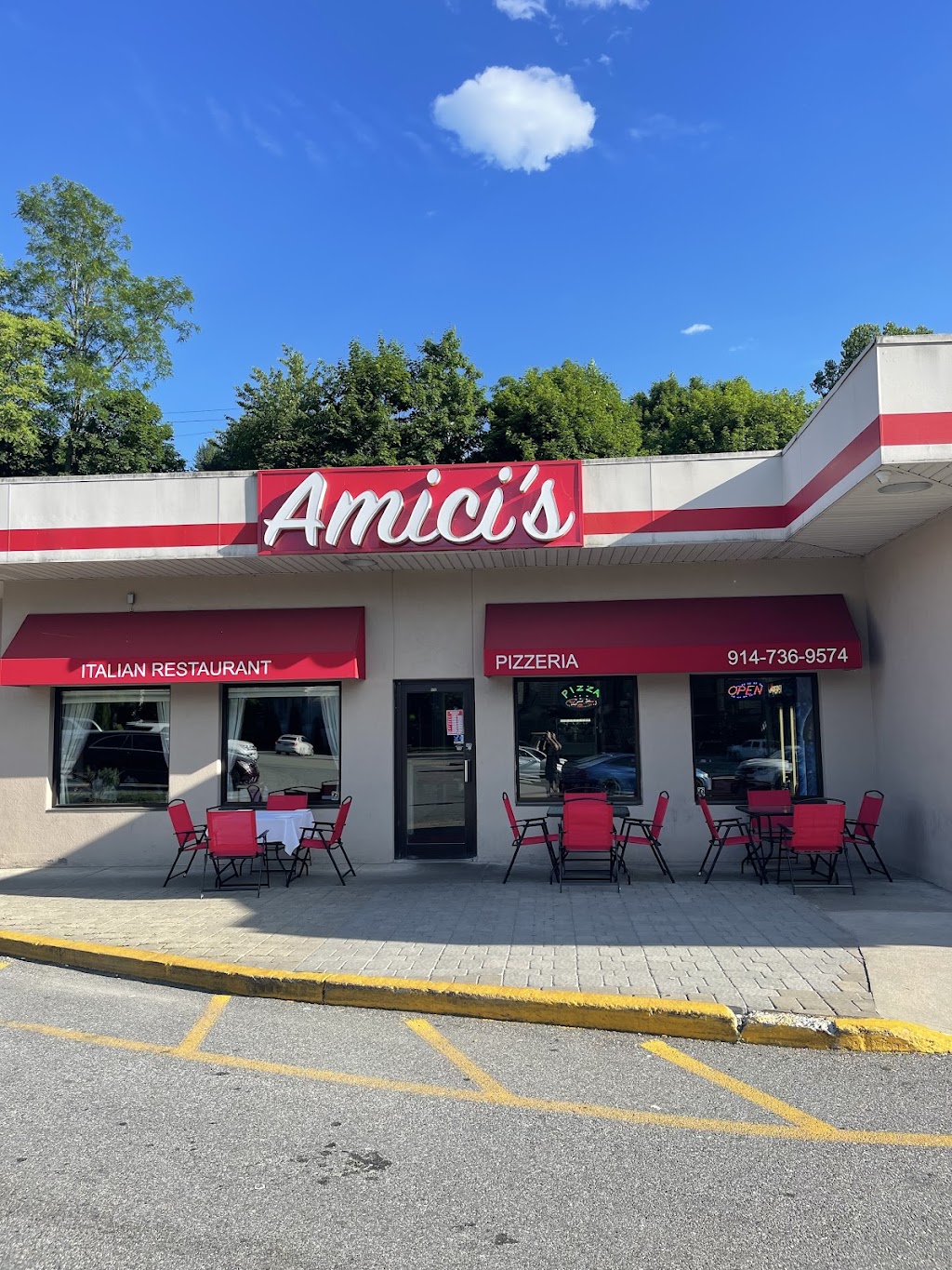 Amici’s Pizza & Restaurant | 1099 N Division St #1847, Peekskill, NY 10566, USA | Phone: (914) 736-9574