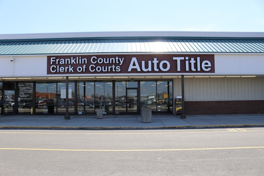 Auto Title South - Franklin County Clerk of Courts | 45 Great Southern Blvd, Columbus, OH 43207, USA | Phone: (614) 525-3090