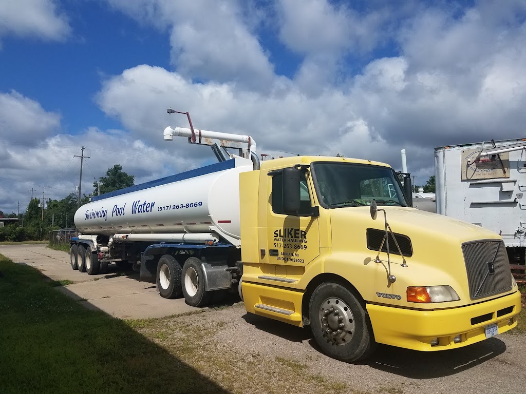 SLIKER WATER HAULING | 1786 W Valley Rd, Adrian, MI 49221, USA | Phone: (517) 263-8669