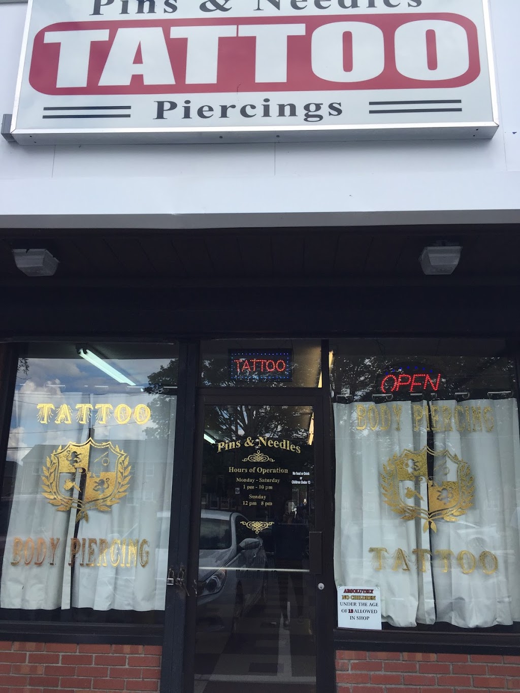 Pins and Needles Tattoo & Body Piercing Studio | 984 N Main St, Brockton, MA 02301, USA | Phone: (508) 586-8287