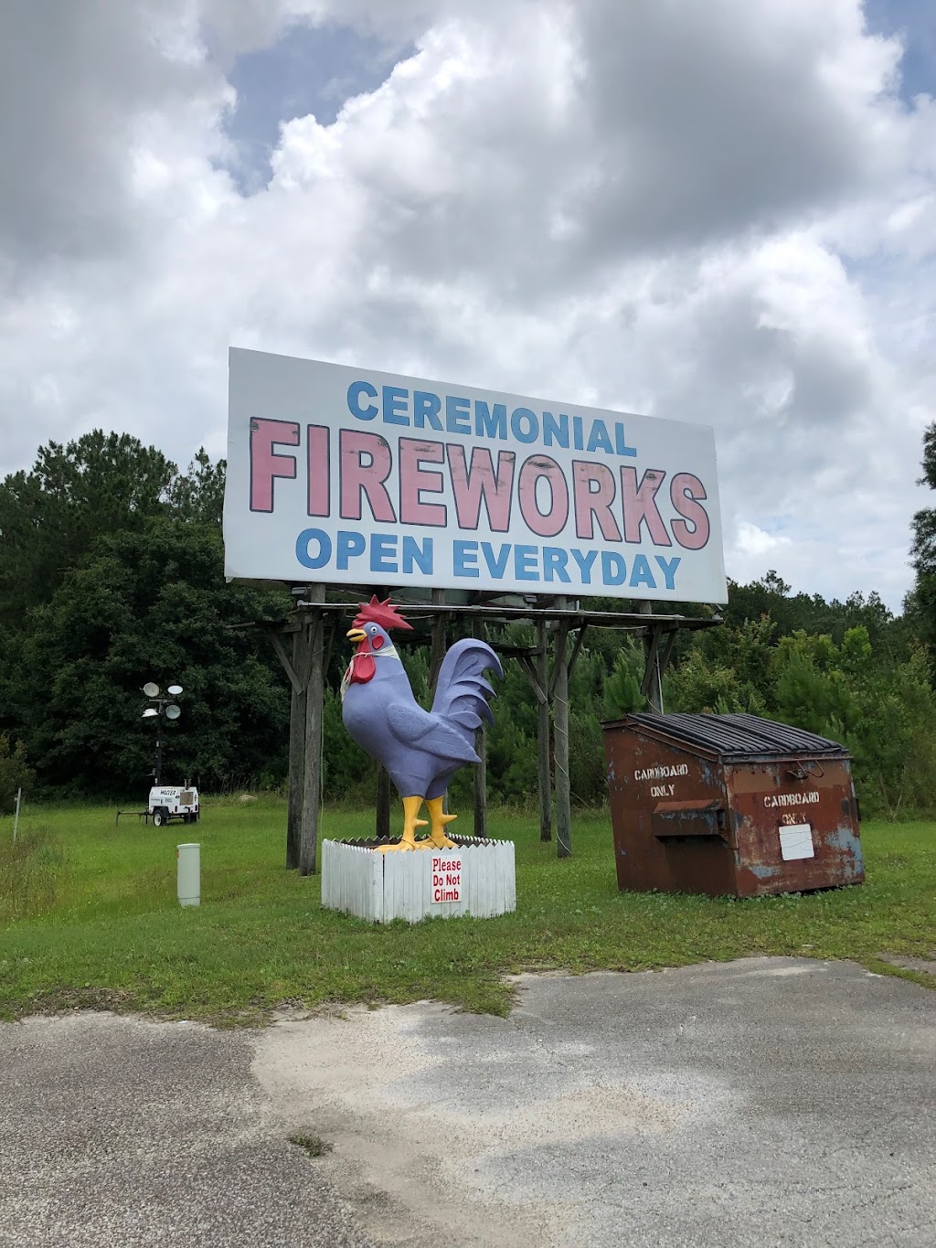 Ceremonial Fireworks | 18710 US-301, Starke, FL 32091, USA | Phone: (904) 964-4250