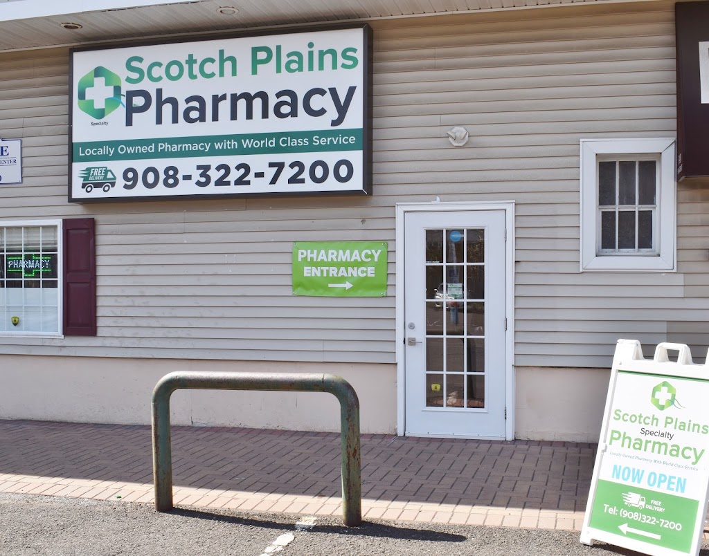 SCOTCH PLAINS SPECIALTY PHARMACY | 1814 E 2nd St SUITE 3, Scotch Plains, NJ 07076, USA | Phone: (908) 322-7200