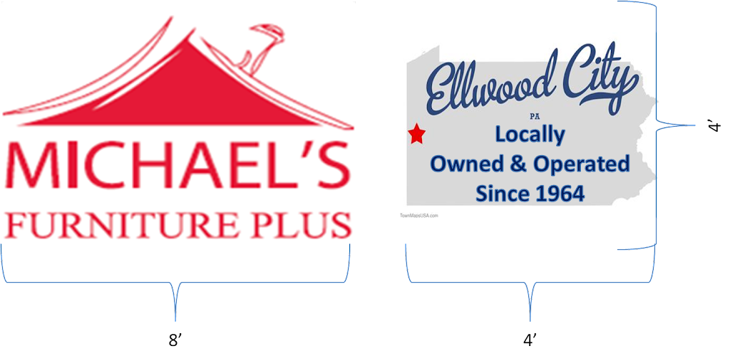 Michaels Furniture Plus | 103 8th St, Ellwood City, PA 16117, USA | Phone: (724) 758-7378