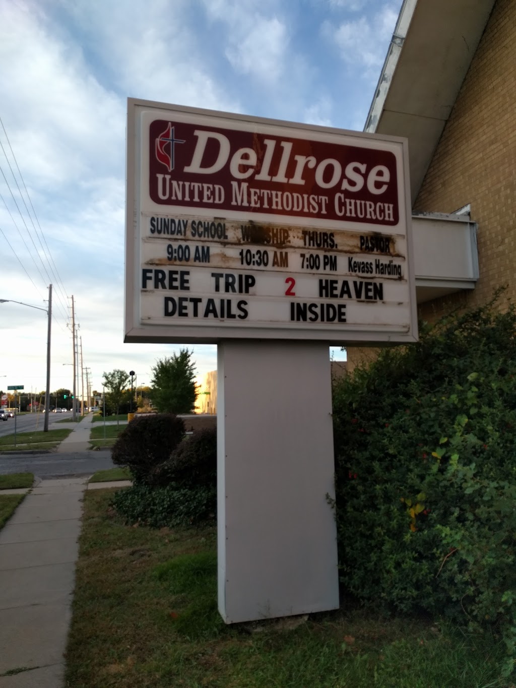 Dellrose United Methodist Church | 1502 Dellrose, Wichita, KS 67208, USA | Phone: (316) 684-5182