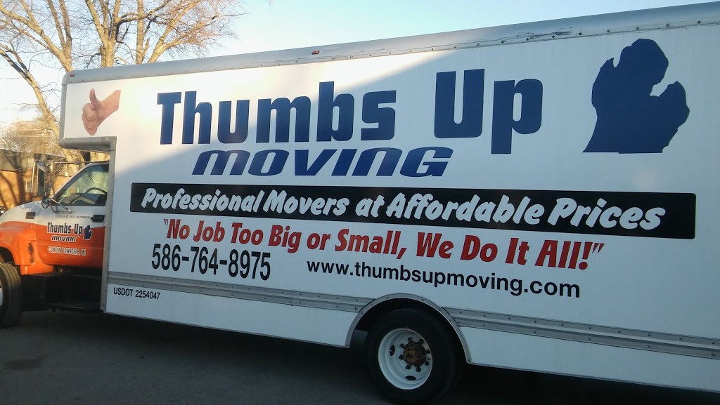 Thumbs Up Moving | 412 Cass Ave, Mt Clemens, MI 48043, USA | Phone: (586) 764-8975