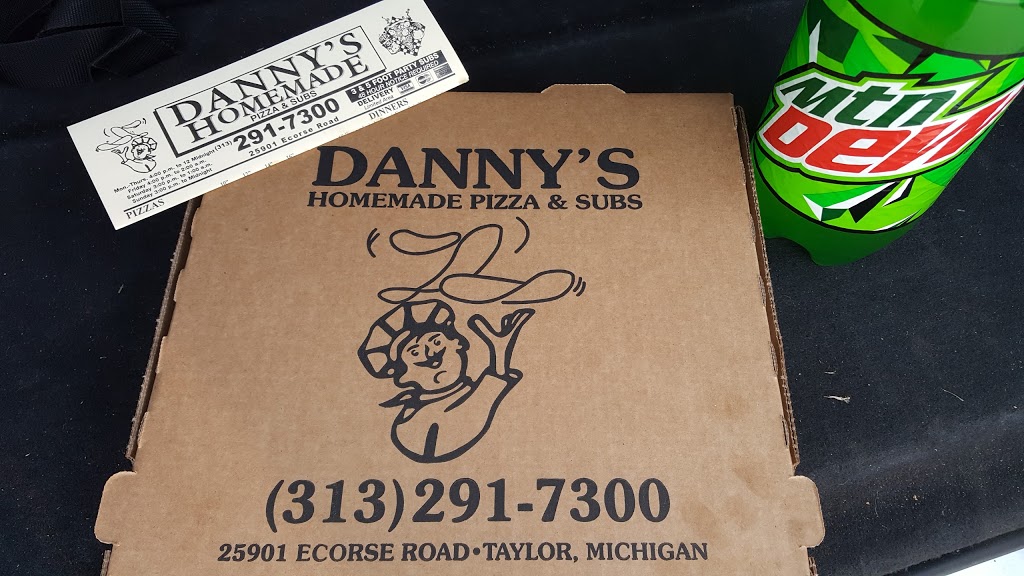Dannys Pizza & Subs | 25901 Ecorse Rd, Taylor, MI 48180, USA | Phone: (313) 291-7300
