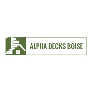 Alpha Decks Boise | 10134 W Garverdale Ln APT 102, Boise, ID 83704, United States | Phone: (208) 584-8743