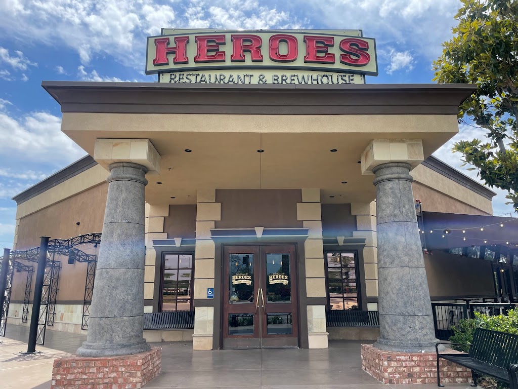 Heroes Restaurant and Brewhouse-Ontario | 950 Ontario Mills Dr, Ontario, CA 91764, USA | Phone: (909) 500-4270