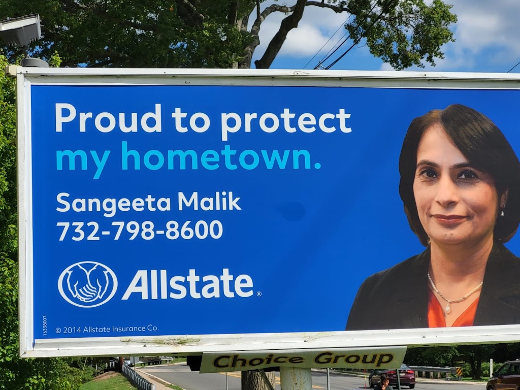 Sangeeta Malik: Allstate Insurance | 1144 Green St, Iselin, NJ 08830, USA | Phone: (732) 798-8600